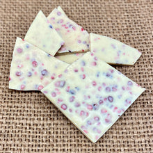 Load image into Gallery viewer, Raspberry Shards - 36% Colombia White Chocolate