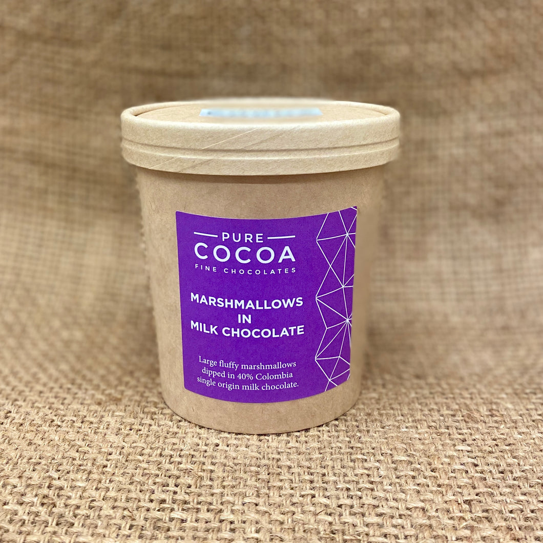 40% Colombian Milk Chocolate Dipped Marshmallows Pot
