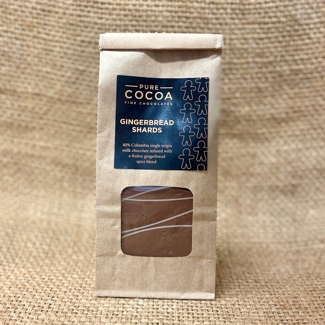 Gingerbread Shards - 40% Colombia Milk Chocolate