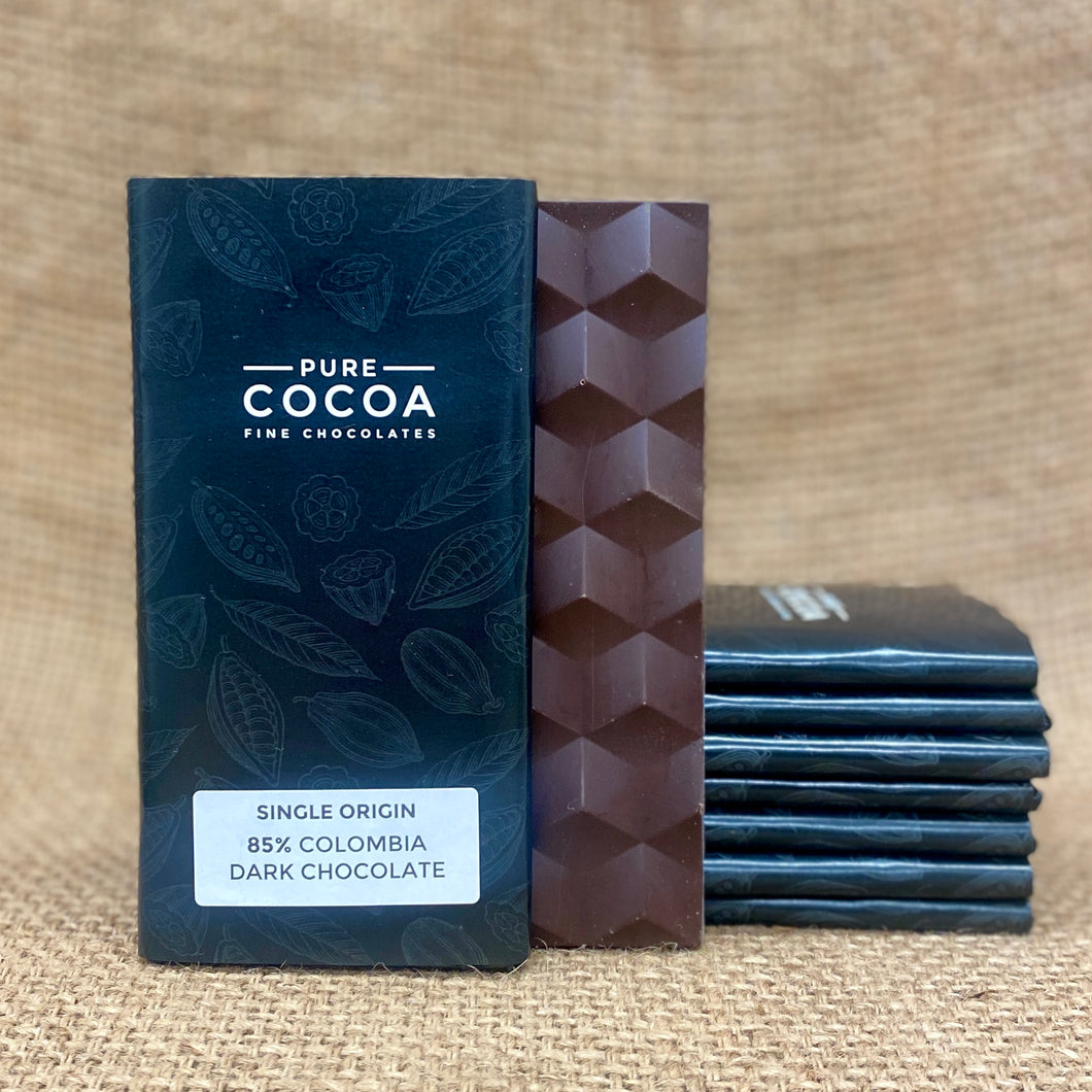 Selected Origin Bar - 85% Colombia Dark Chocolate