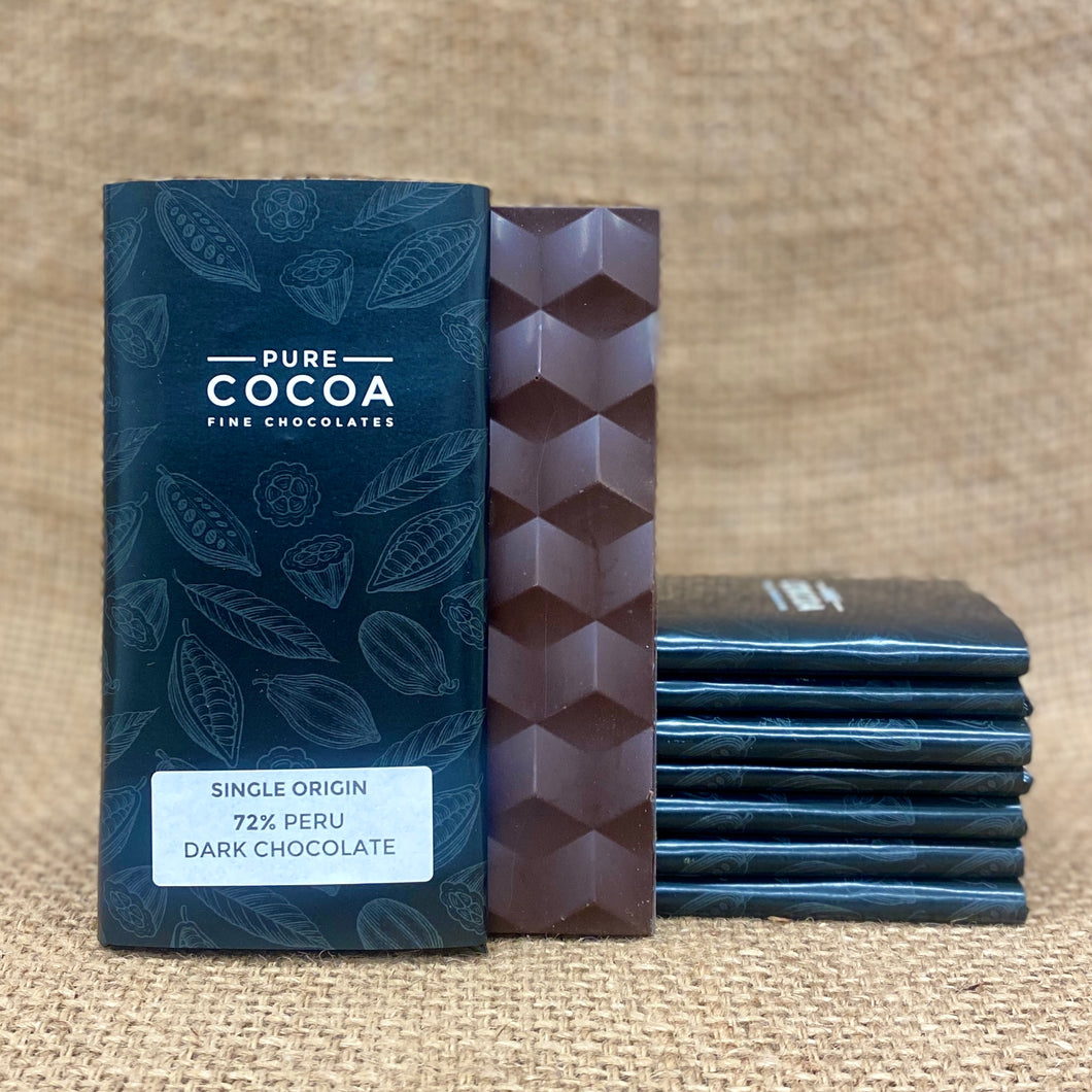 Selected Origin Bar - 72% Peru Dark Chocolate