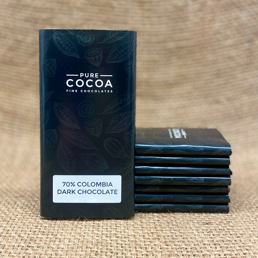 70% Colombian Dark Chocolate Bar