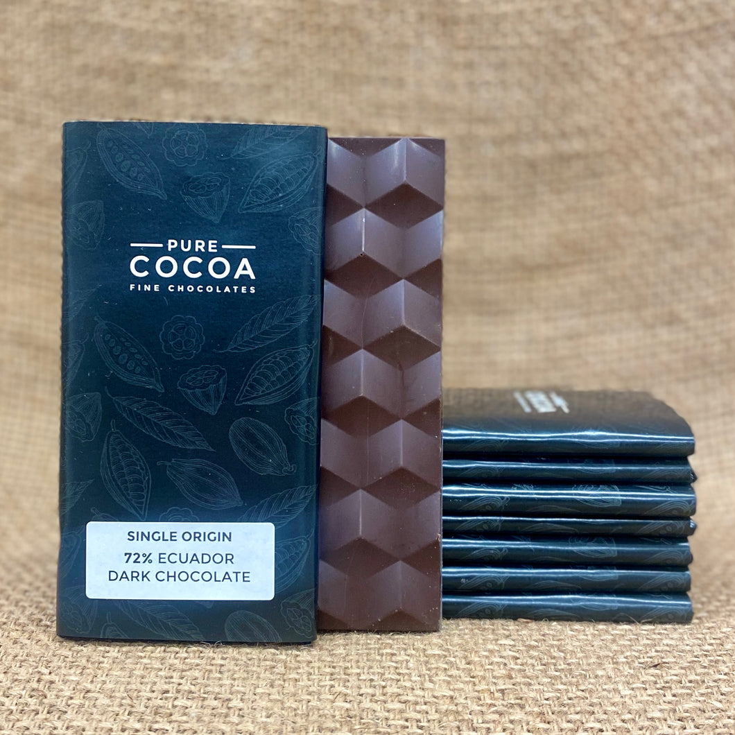 Selected Origin Bar - 72% Ecuador Dark Chocolate