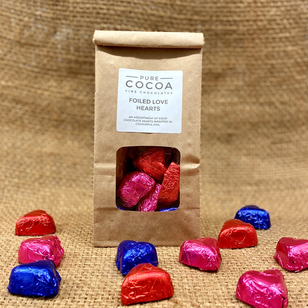 Foiled Love Hearts