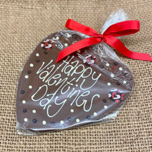 Load image into Gallery viewer, Milk Chocolate Happy Valentine&#39;s Day Heart
